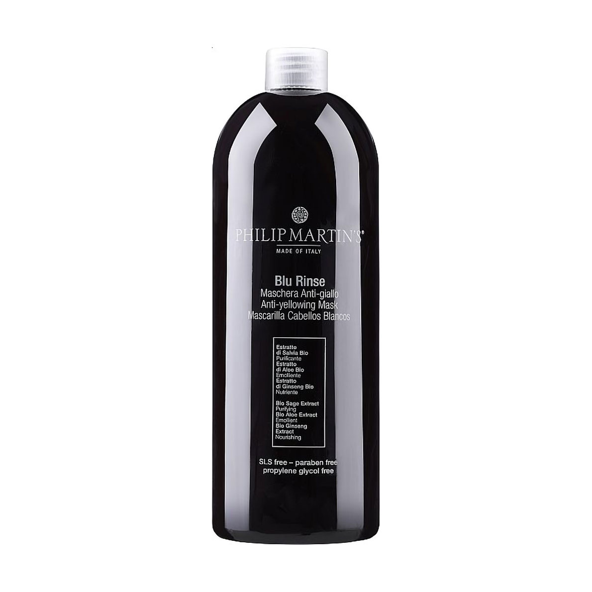 Маска Philip Martin's Blu Rinse Anti-Yellowing Mask для світлого волосся, 1 л